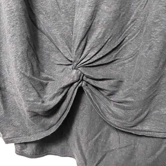 LOU & GREY 100% Linen Twist Front Shirt XL - Picture 2 of 6